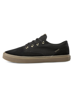 Draw Lo Suede Shoe - Black Out (V4011899_BKO) [1]