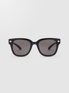 Freestyle Gloss Black Sonnenbrille (Gray Lens) - GRAY